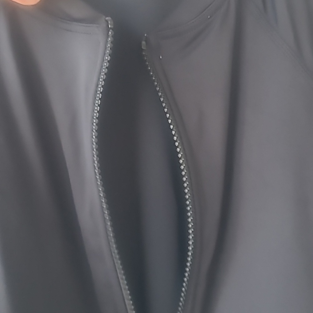 Sea Level Swim Size 12 Black Long Sleeve Zip Front One Piece Swimsuit - Picture 3 of 8